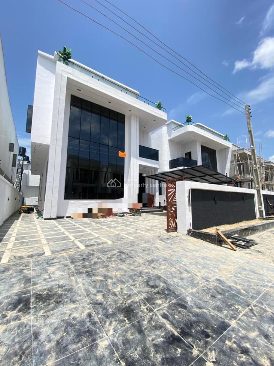 a Gorgeous 5 Bedroom Fully Detached Duplex with a Bq & Pool, Ajah, Lagos, Detached Duplex for Sale