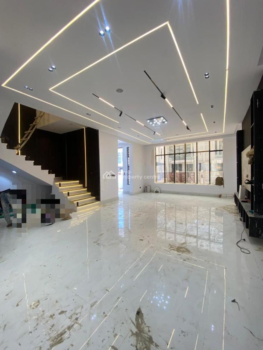 a Gorgeous 5 Bedroom Fully Detached Duplex with a Bq & Pool, Ajah, Lagos, Detached Duplex for Sale