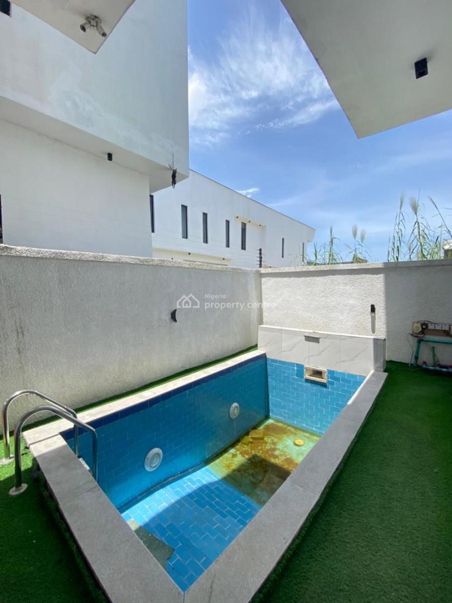 a Nice 5 Bedroom Fully Detached Duplex with a Room Bq & Pool, Ajah, Lagos, Detached Duplex for Sale