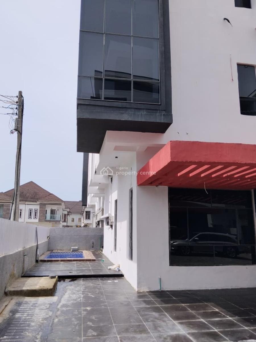New Luxury 5 Bedroom Detached House on 3 Floors with Swimming Pool, in a Secured Est, Ologolo, Lekki, Lagos, Detached Duplex for Rent