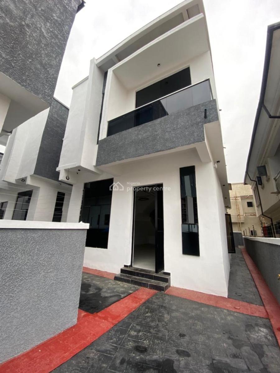 Modern 4 Bedroom Fully Detached Duplex with a Room Bq, Sangotedo, Ajah, Lagos, Detached Duplex for Sale