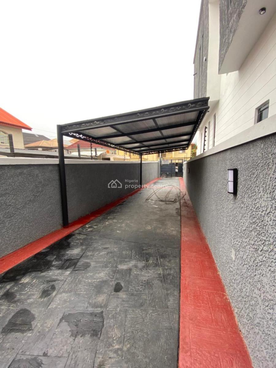 Modern 4 Bedroom Fully Detached Duplex with a Room Bq, Sangotedo, Ajah, Lagos, Detached Duplex for Sale