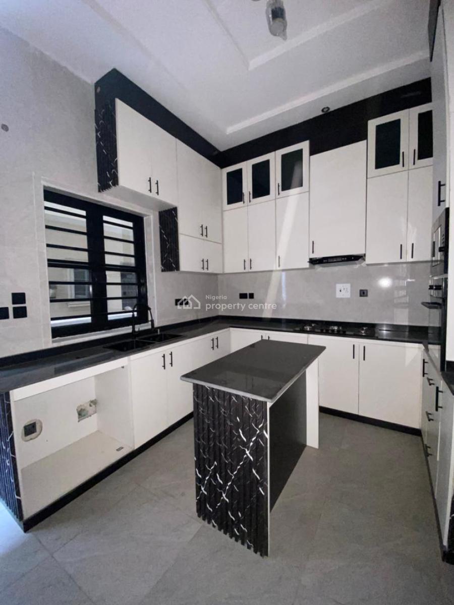 Modern 4 Bedroom Fully Detached Duplex with a Room Bq, Sangotedo, Ajah, Lagos, Detached Duplex for Sale