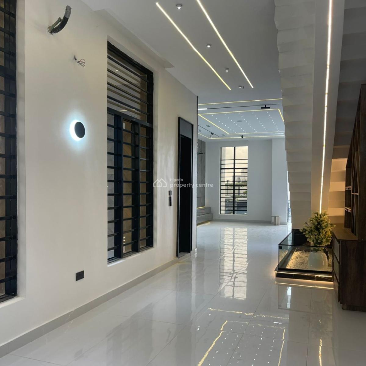 Luxury 5 Bedroom Fully Detached Duplex + Bq, Swimming Pool, Chevron, Lekki, Lagos, Detached Duplex for Sale