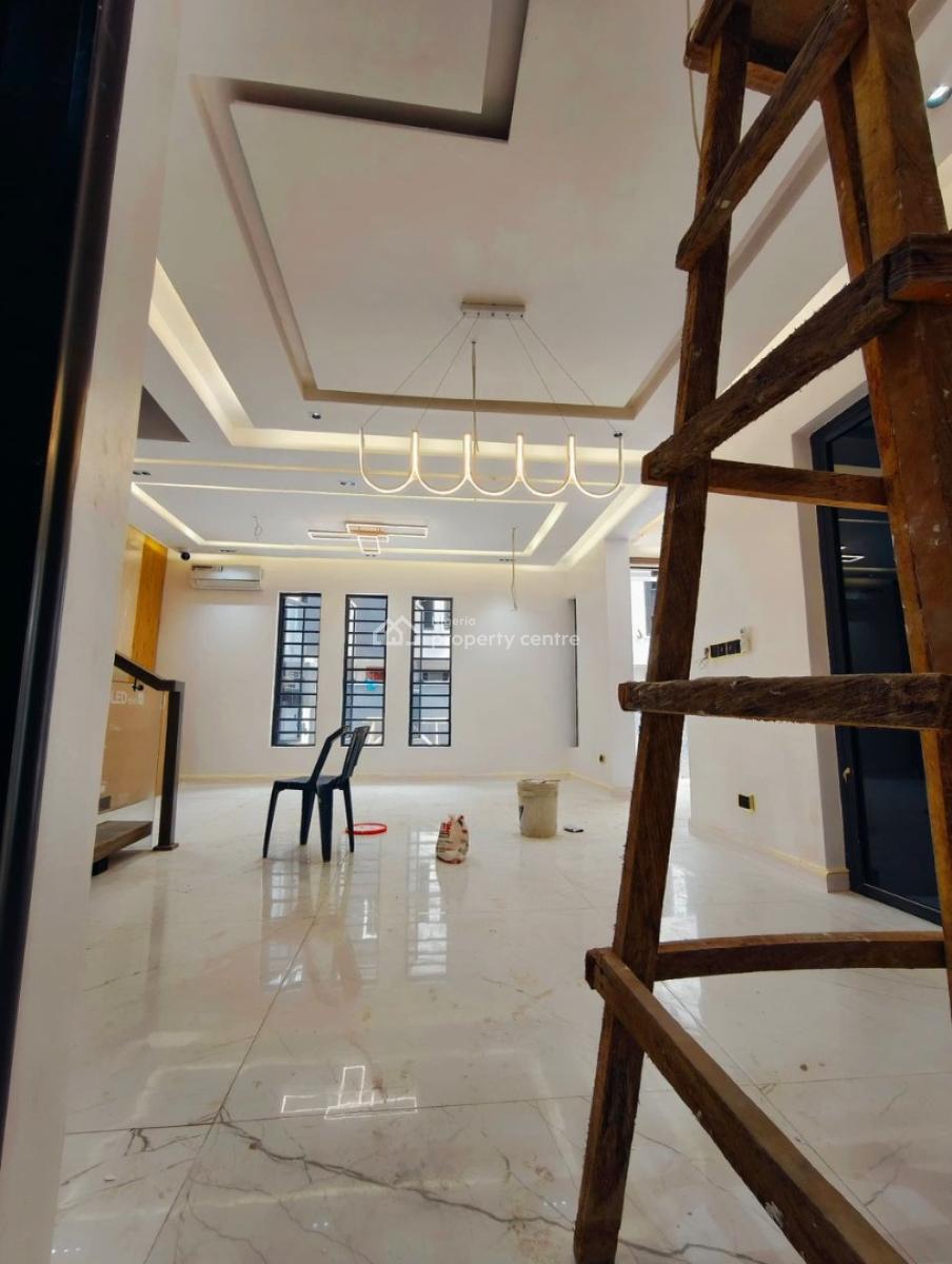 Exquisitely Built 4 Bedroom Terrace Detached Duplex with Bq, Opebi, Ikeja, Lagos, Terraced Duplex for Sale