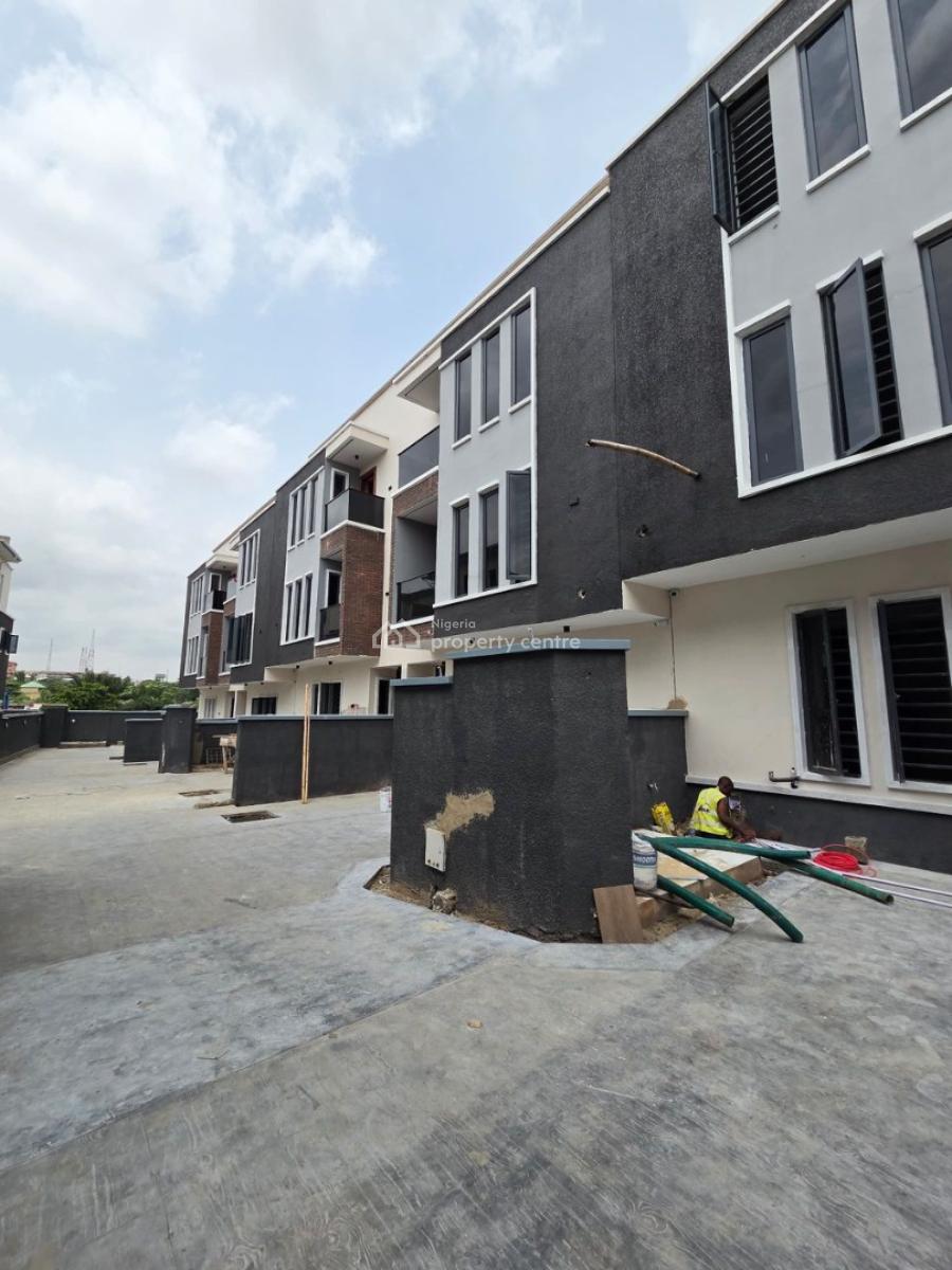 Exquisitely Built 4 Bedroom Terrace Detached Duplex with Bq, Opebi, Ikeja, Lagos, Terraced Duplex for Sale