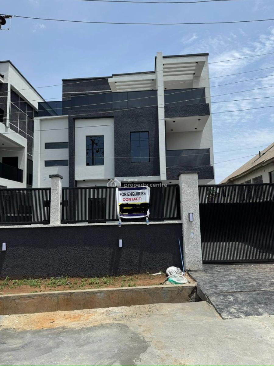 Contemporary 5 Bedroom Detached Duplex + Bq, Study, Cinema, Box Room, Omole Phase 1, Ikeja, Lagos, Detached Duplex for Sale