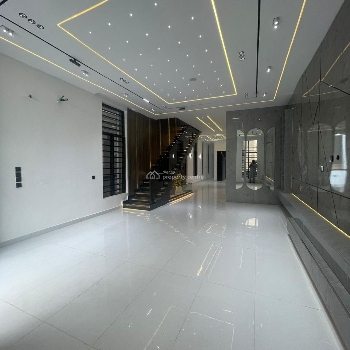 Exquisitely Finished Luxury 5 Bedroom Fully Detached Duplex with Bq, Chevron, Lekki, Lagos, Detached Duplex for Sale