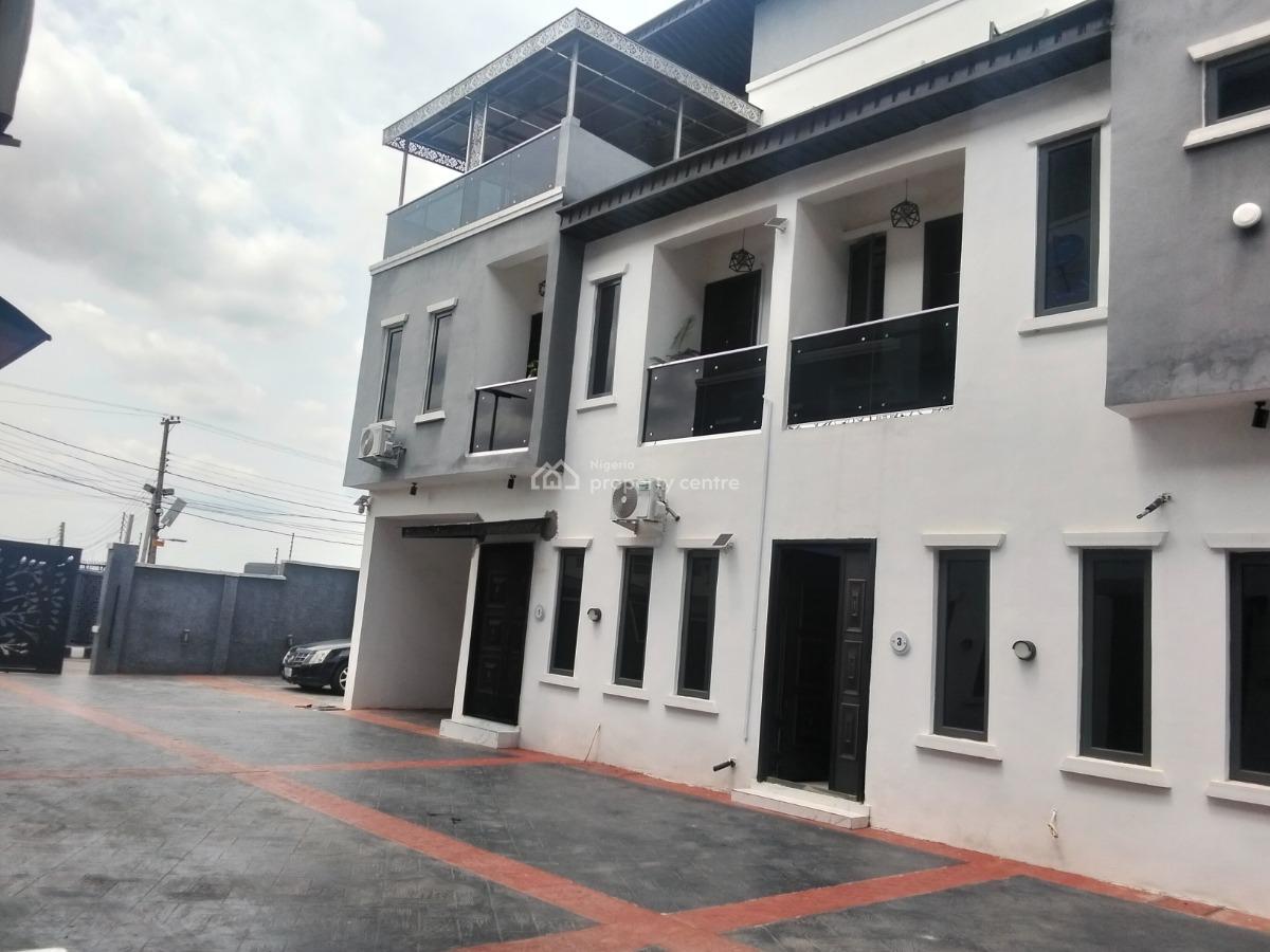4 Bedroom Terraced Duplex with Bq, in a Call to Access Estate, Gra Phase 1, Magodo, Lagos, Terraced Duplex for Sale