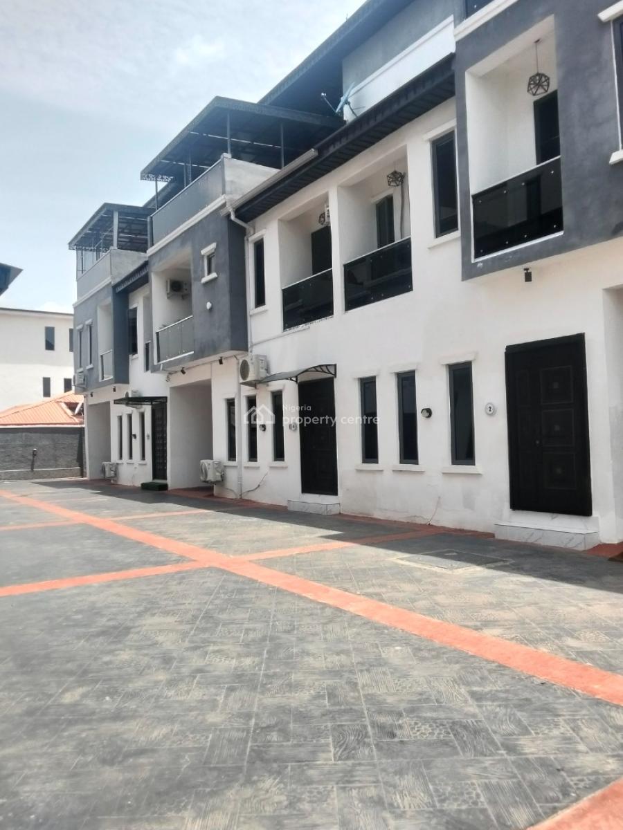 4 Bedroom Terraced Duplex with Bq, in a Call to Access Estate, Gra Phase 1, Magodo, Lagos, Terraced Duplex for Sale
