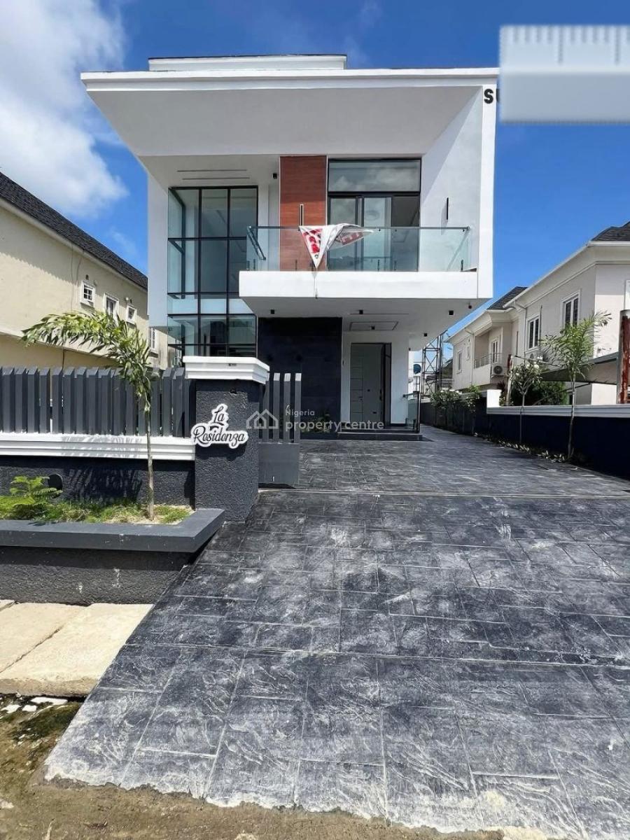 Contemporary 5-bedroom Luxury Detached Duplex, Megamound Estate, Lekki, Lagos, Detached Duplex for Sale