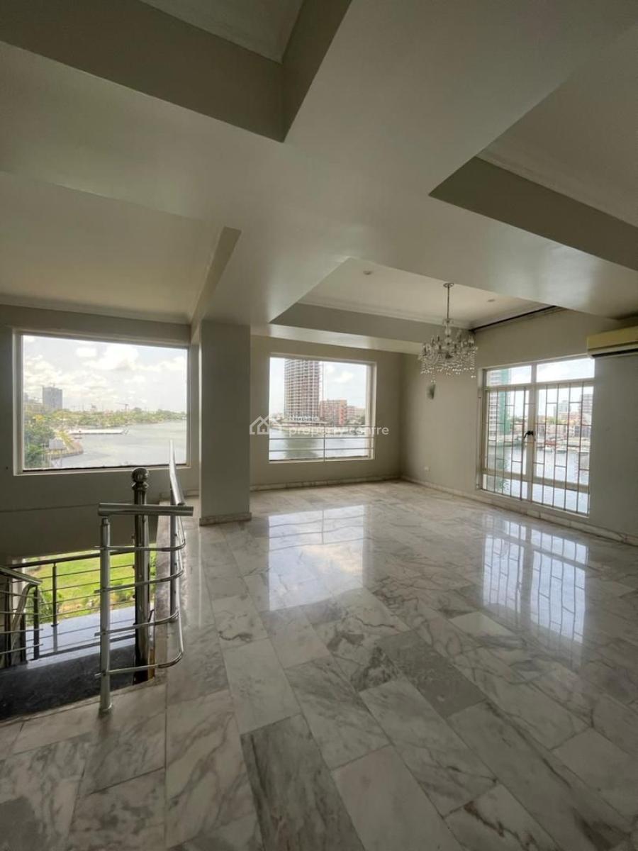 Luxury 4 Bedrooms Mansionette with Jetty, Swimming Pool and Gym, Off Bourdillon, Ikoyi, Lagos, House for Rent