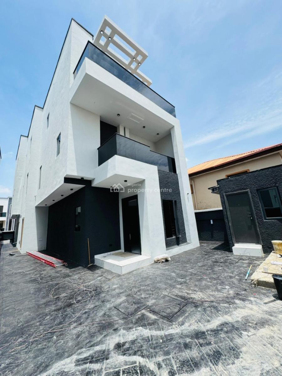 Designed 5 Bedroom Fully Detached Duplex with a Room Bq, Cinema, Study, Omole Phase 1, Ikeja, Lagos, Detached Duplex for Sale