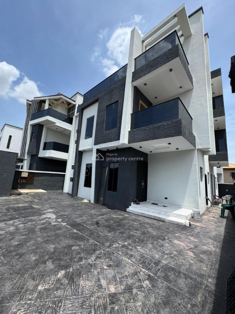 Designed 5 Bedroom Fully Detached Duplex with a Room Bq, Cinema, Study, Omole Phase 1, Ikeja, Lagos, Detached Duplex for Sale