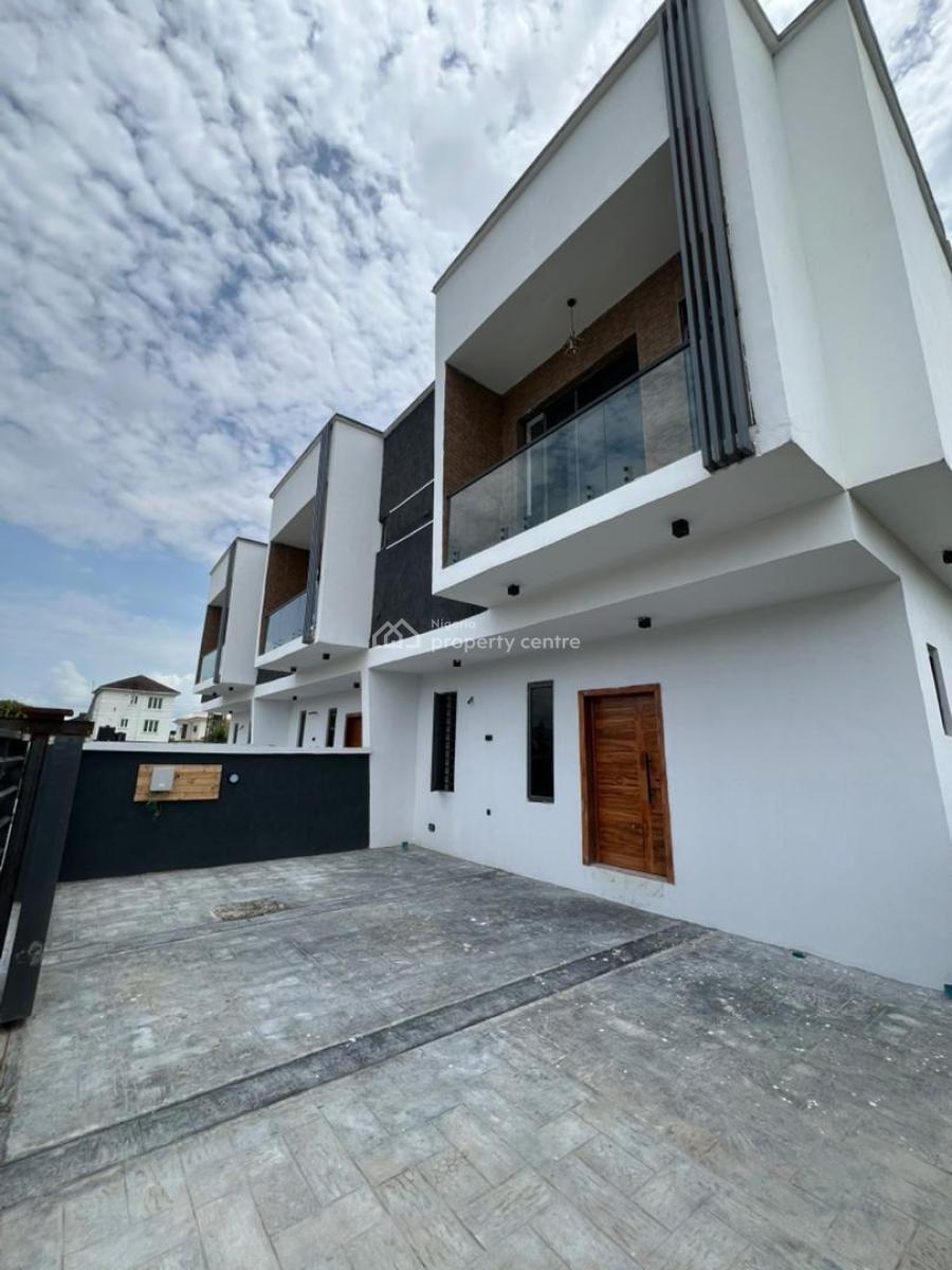 3 Bedroom Terrace Duplex with Bq, Abraham Adesanya, Lekki, Lekki, Lagos, Terraced Duplex for Sale