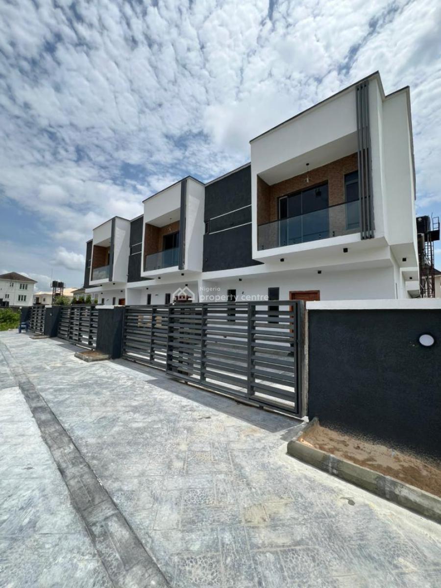 3 Bedroom Terrace Duplex with Bq, Abraham Adesanya, Lekki, Lekki, Lagos, Terraced Duplex for Sale
