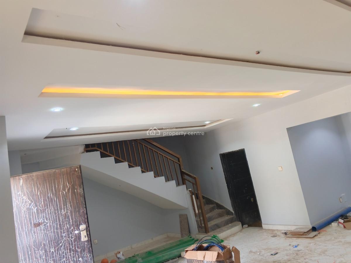 Newly Built 4 Bedroom Terrace with Bq, News Engineering, Dawaki, Gwarinpa, Abuja, Terraced Duplex for Rent