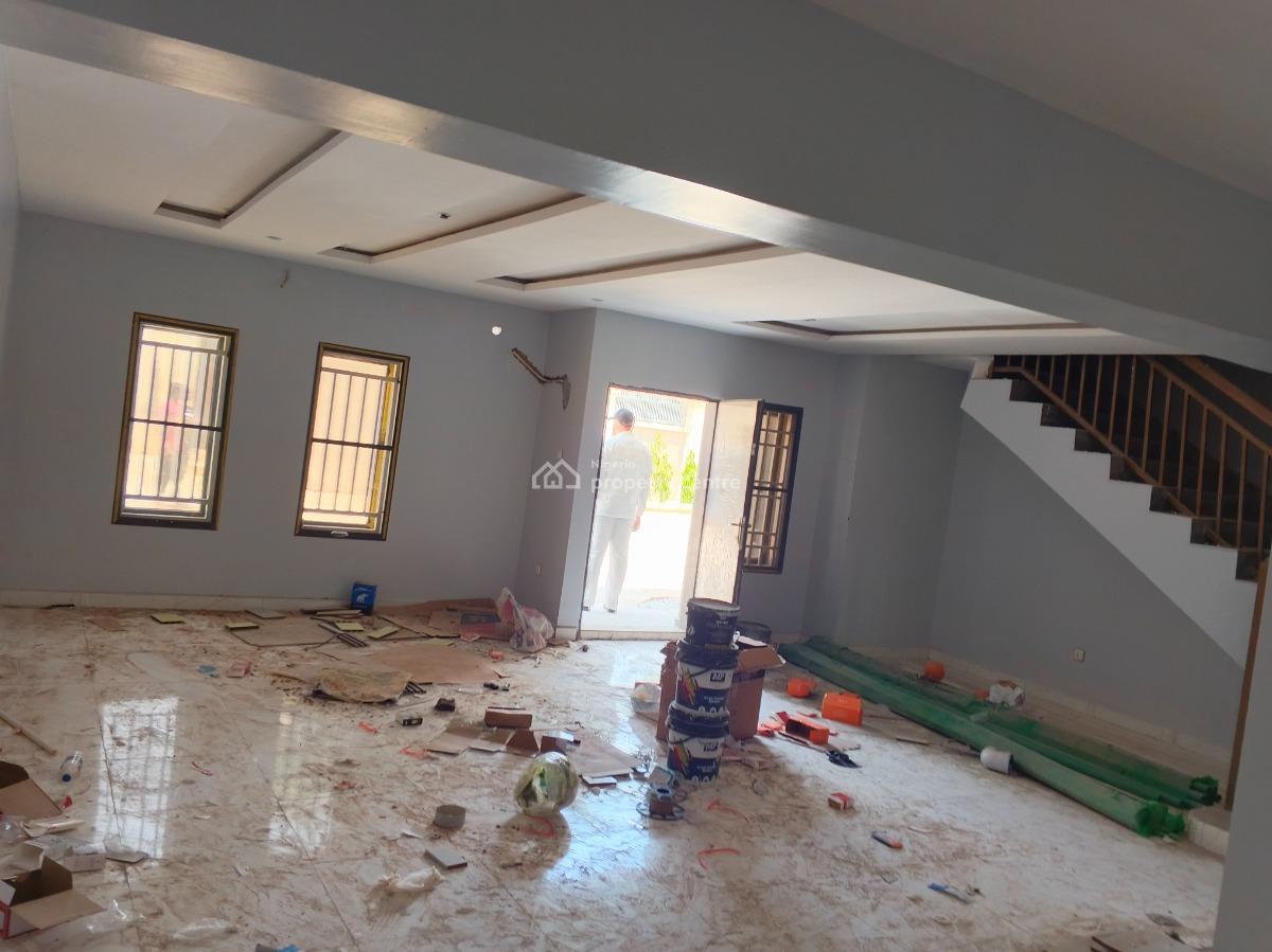 Newly Built 4 Bedroom Terrace with Bq, News Engineering, Dawaki, Gwarinpa, Abuja, Terraced Duplex for Rent