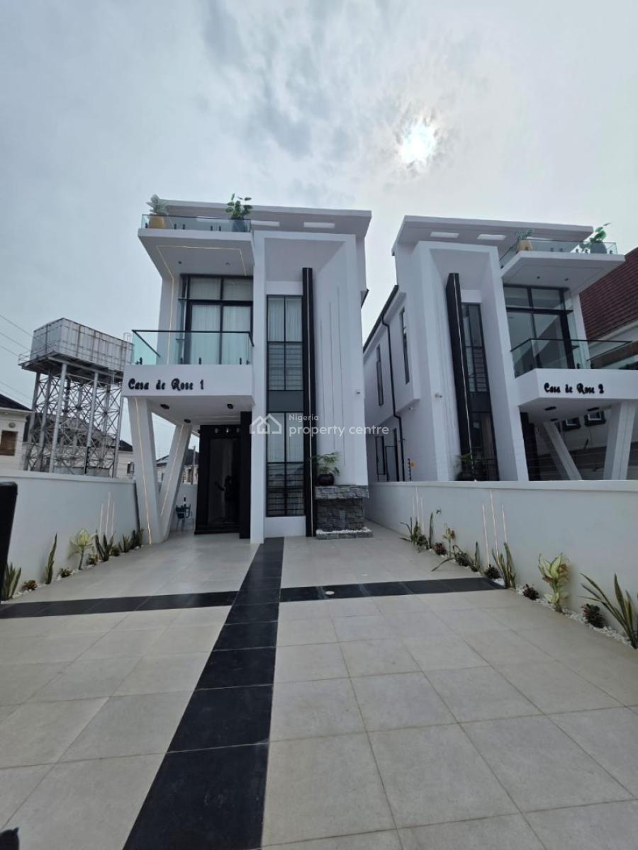 Spacious 5bedroom Fully Detached House with Pool and Bq, Ikota Lekki, Lekki, Lagos, Detached Duplex for Sale