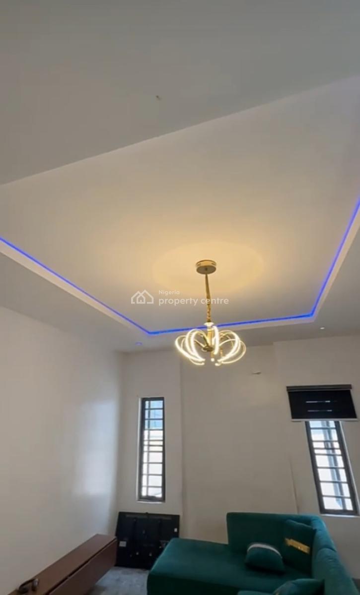 Upstairs Bedroom Inside a Shared 3 Bedroom Apartment {video}, Divine Homes at Thomas Estate, Ajah, Lagos, Self Contain (single Rooms) for Rent