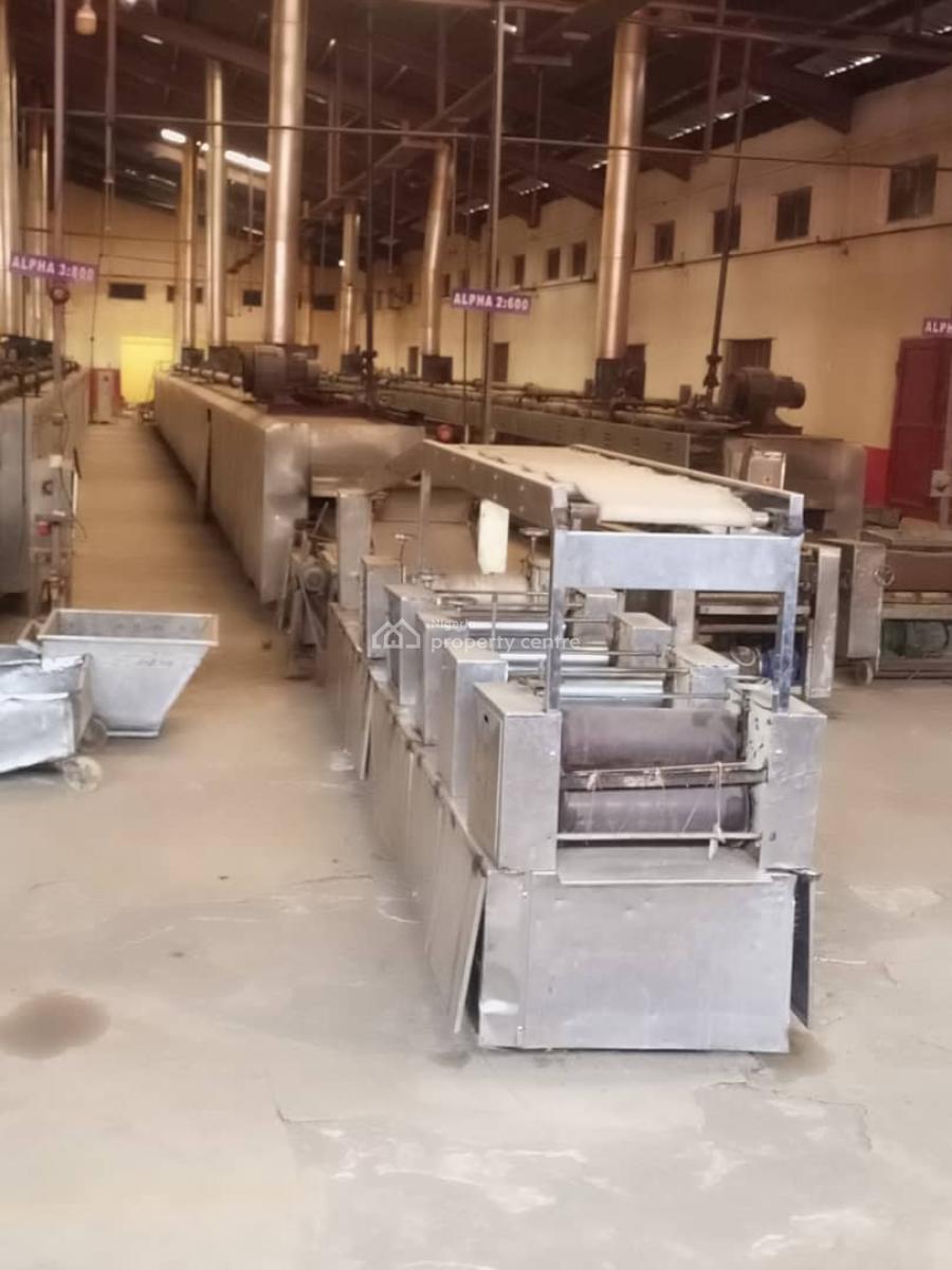 Biscuit Factory on 9 Acres, Agbara, Apapa, Lagos, Factory for Sale