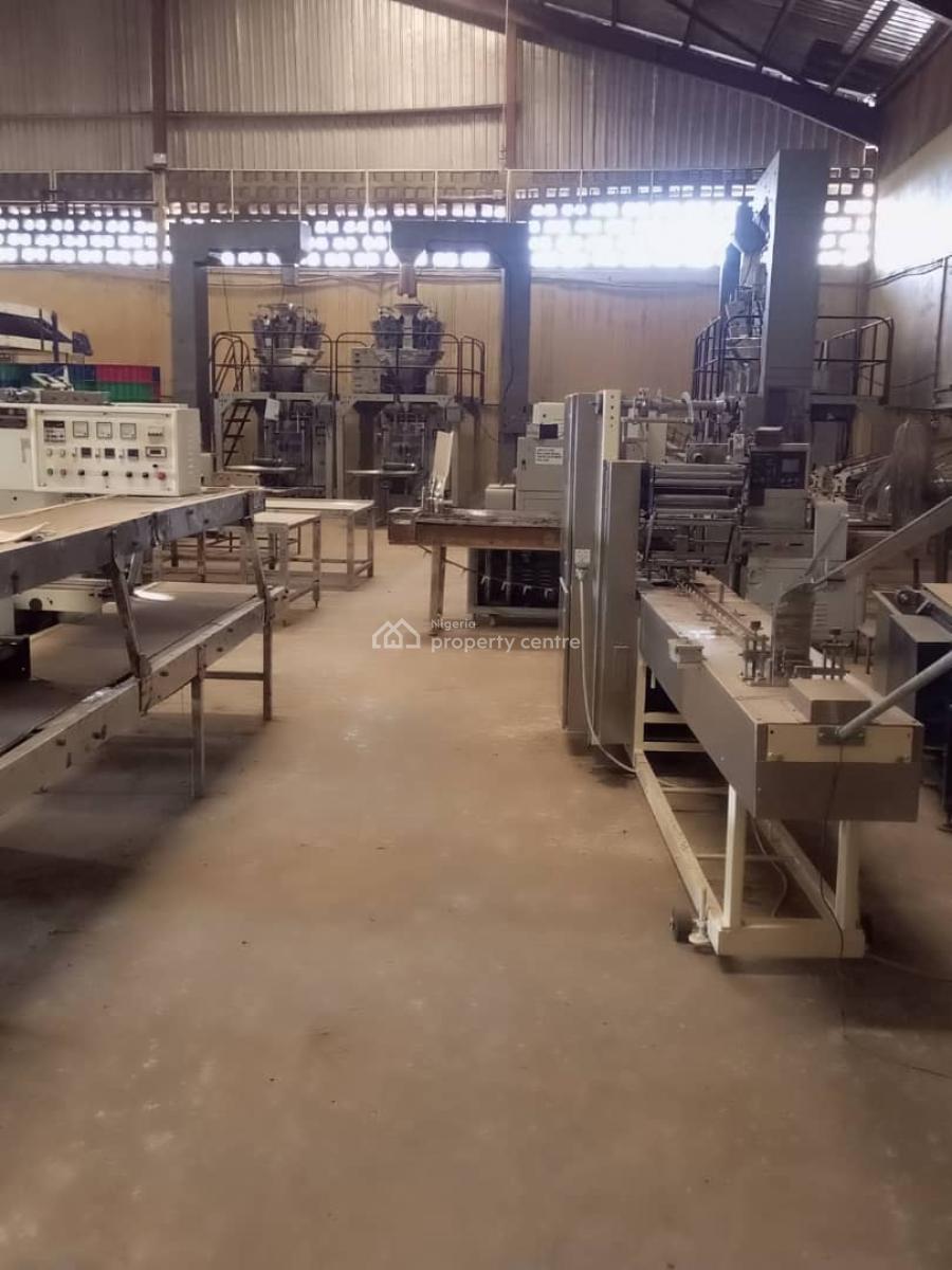 Biscuit Factory on 9 Acres, Agbara, Apapa, Lagos, Factory for Sale