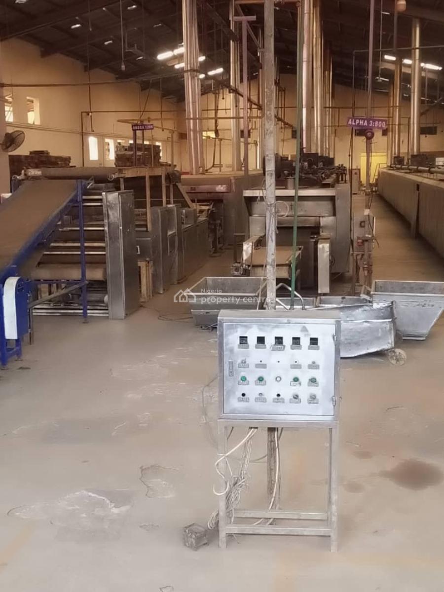 Biscuit Factory on 9 Acres, Agbara, Apapa, Lagos, Factory for Sale