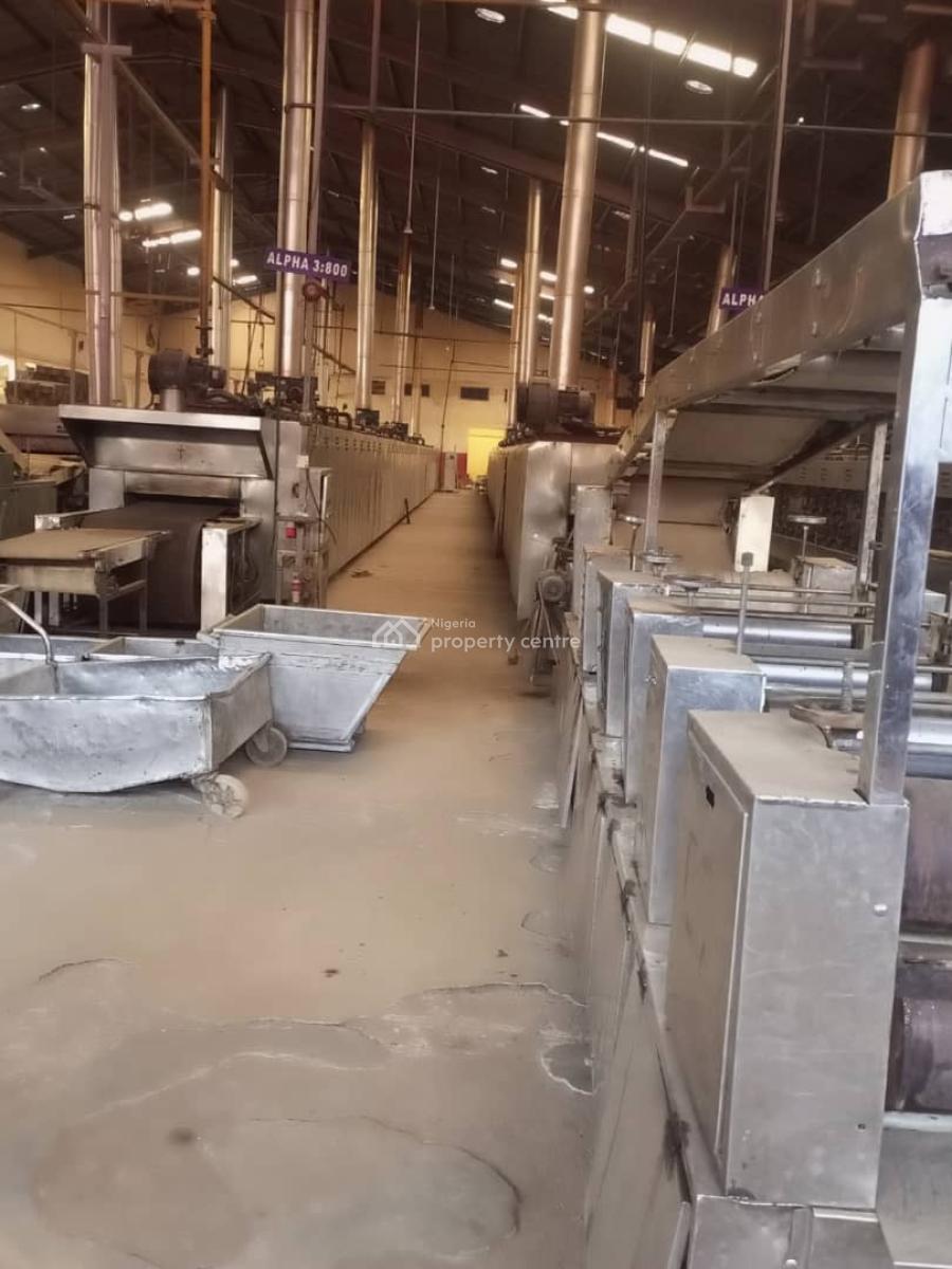 Biscuit Factory on 9 Acres, Agbara, Apapa, Lagos, Factory for Sale