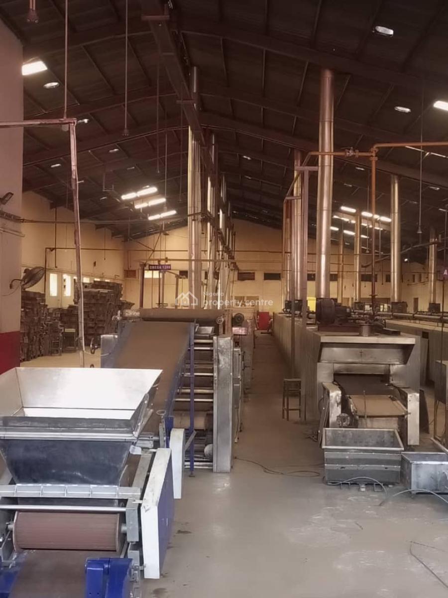Biscuit Factory on 9 Acres, Agbara, Apapa, Lagos, Factory for Sale