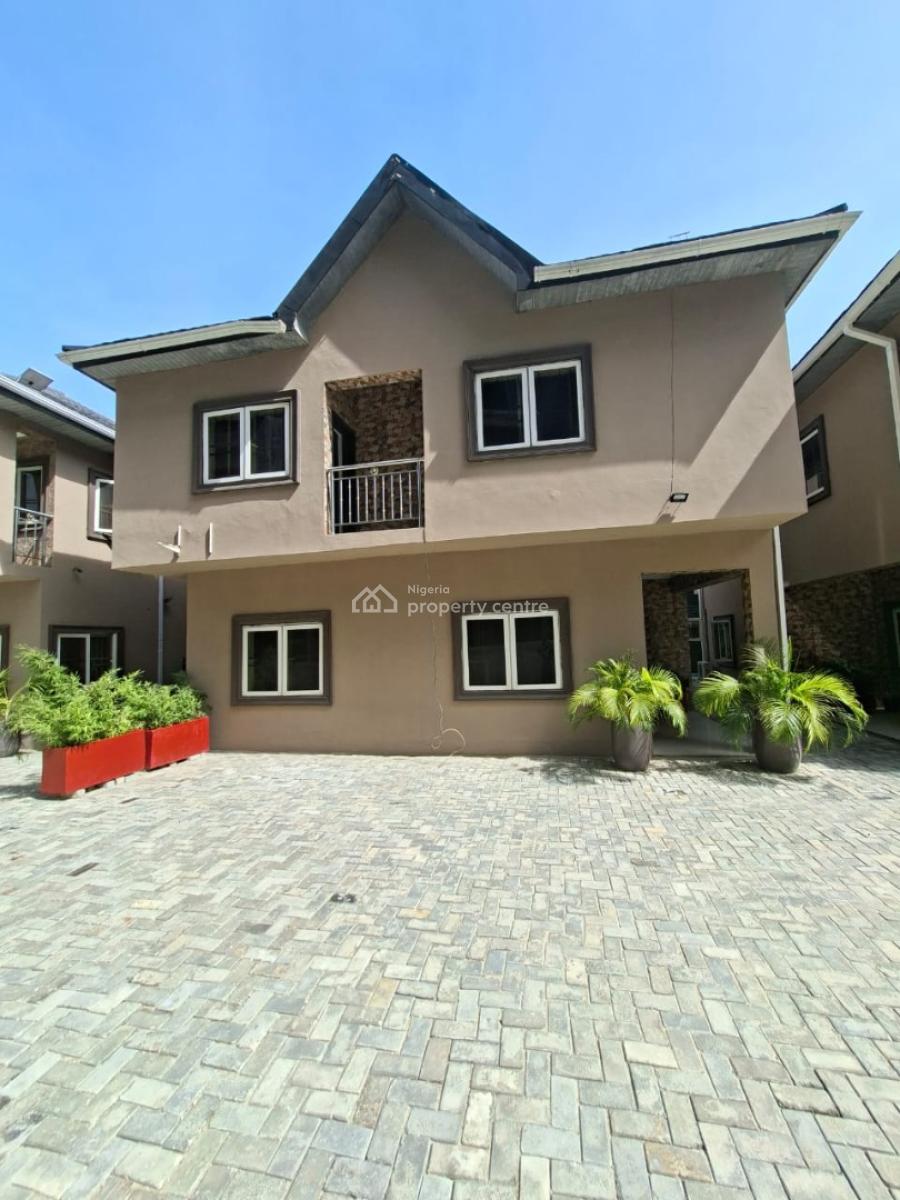 Self Service 4 Bedroom Fully Detached Duplex  in a Compound of 3 Units W, Ikate, Lekki, Lagos, Detached Duplex for Sale