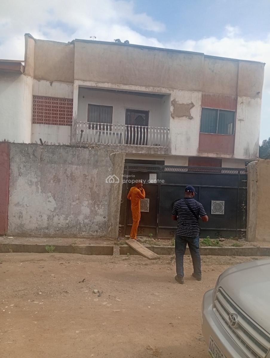 Renovating 2 Units 3 Bedroom Flat Semi Detached with Bq, Within a Secured Close at Bameke Egbeda, Alimosho, Lagos, Block of Flats for Sale
