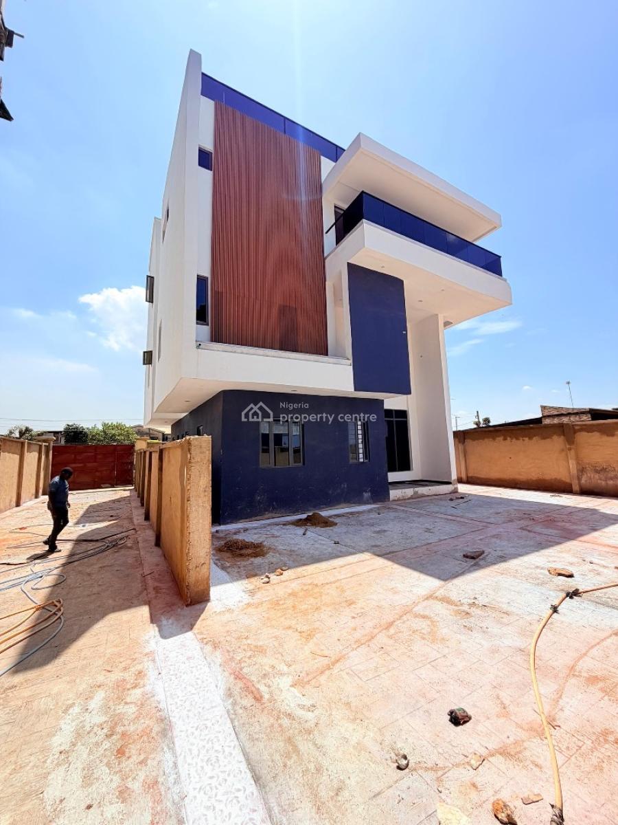 Exquisitely Built 5 Bedroom Fully Detached Duplex with Bq, Maryland, Lagos, Detached Duplex for Sale