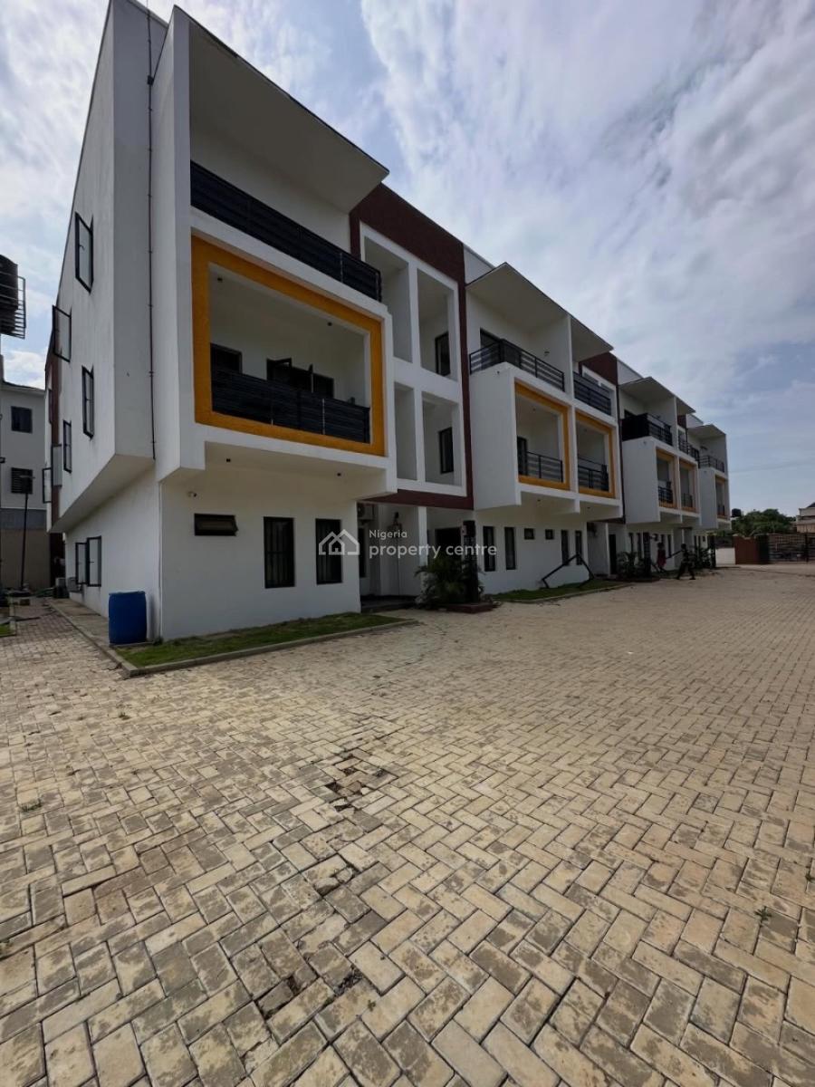 Pristine 4 Bedroom Terrace Duplex with a Bq, Kado, Abuja, Terraced Duplex for Sale