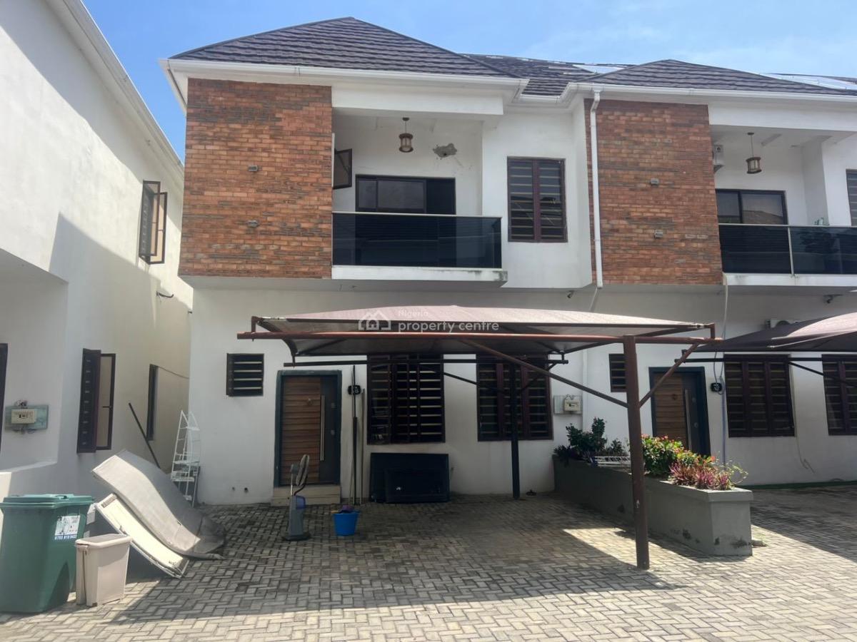 Spacious 4 Bedroom Semi Detached Duplex Available for 7.5m, Orchid Road, Lekki, Lagos, Detached Duplex for Rent