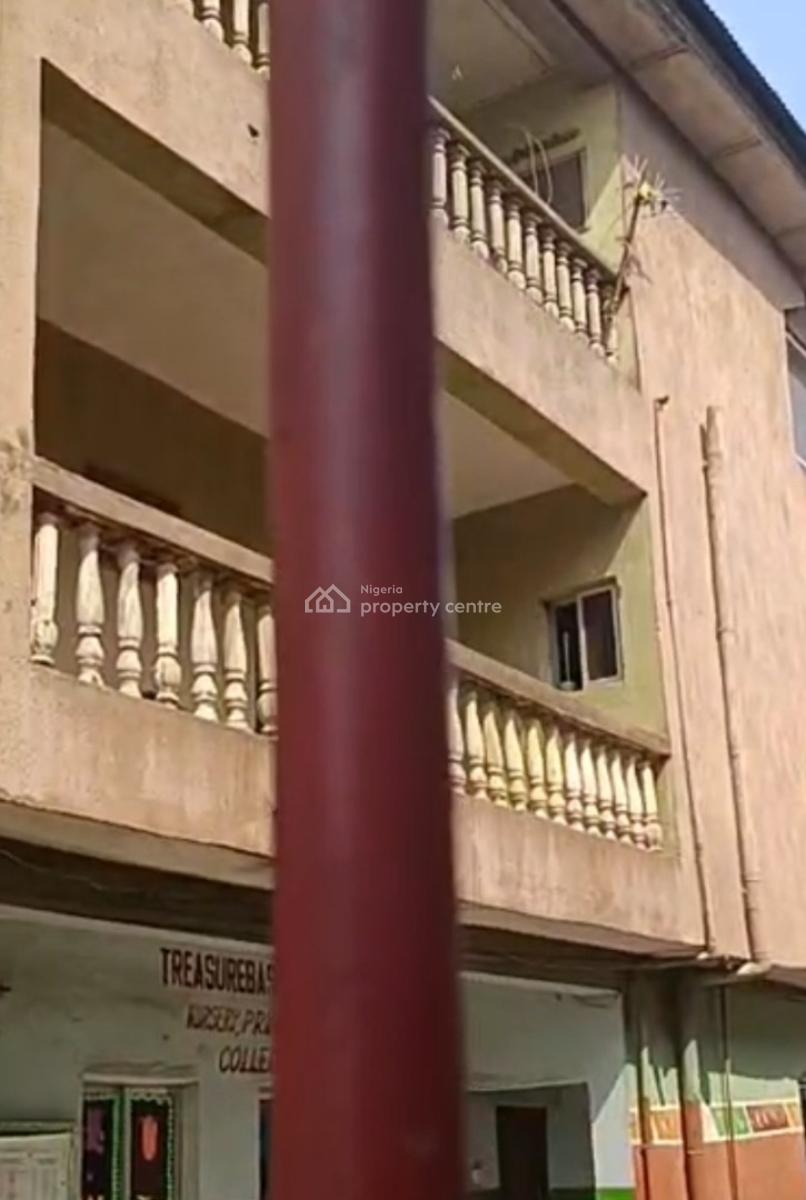 Big 3 Bedroom Flats, Olofin Close to Egbeda, Alimosho, Lagos, Block of Flats for Sale