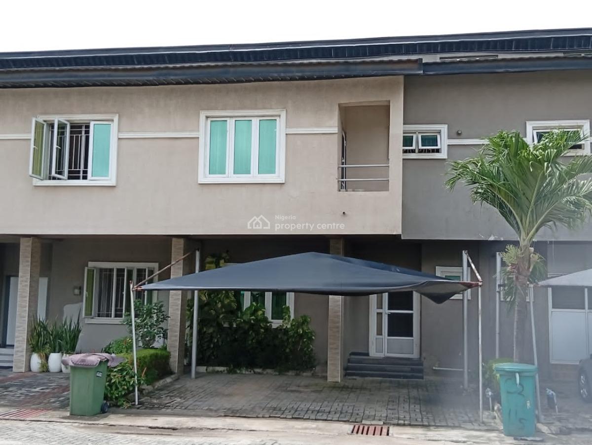 Luxury 4 Bedroom Townhouse with Bq, Meadow Hall School, Ikate Elegushi, Lekki, Lagos, Semi-detached Duplex for Rent
