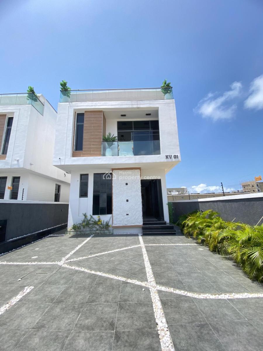 5 Bedroom Fully Detached Duplex with Bq and Swimming Pool, Orchid Road, Lekki, Lagos, Detached Duplex for Sale