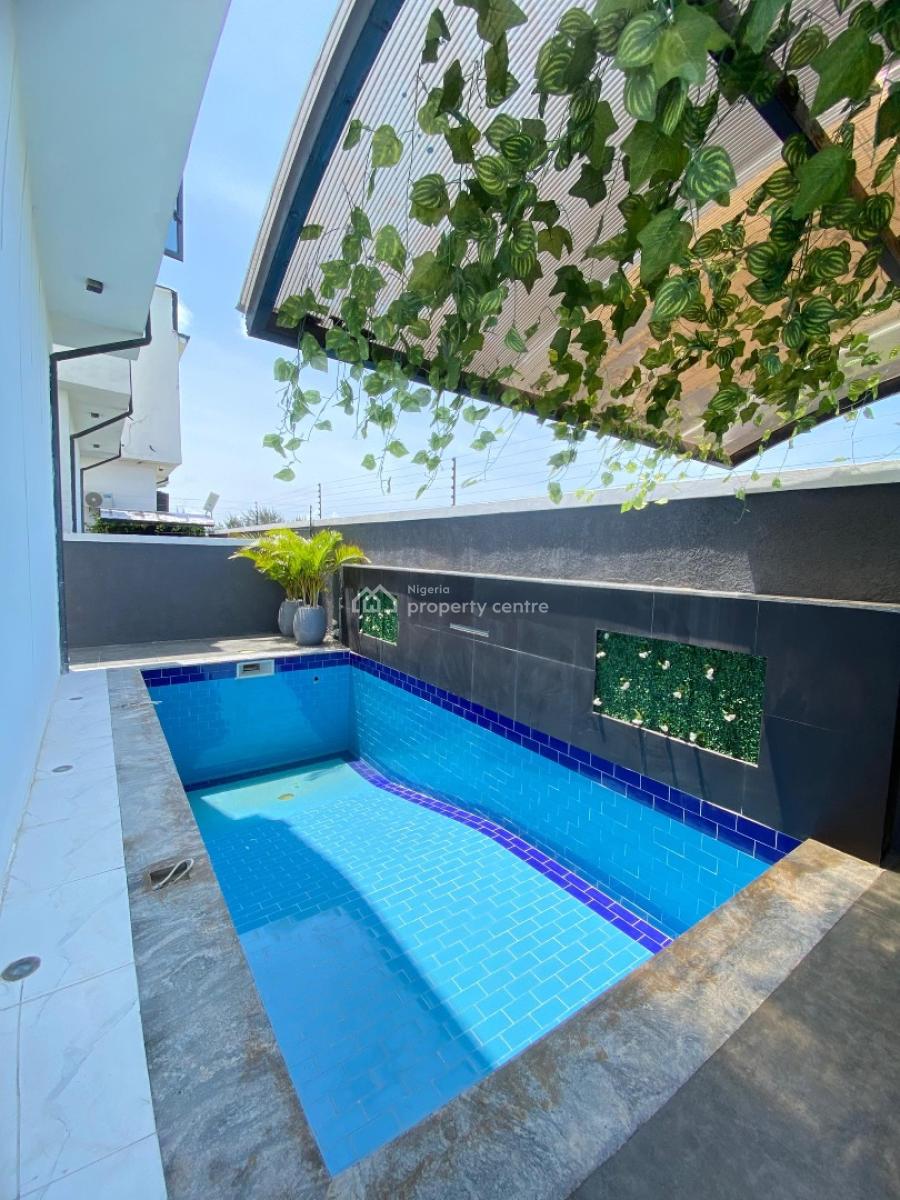 5 Bedroom Fully Detached Duplex with Bq and Swimming Pool, Orchid Road, Lekki, Lagos, Detached Duplex for Sale
