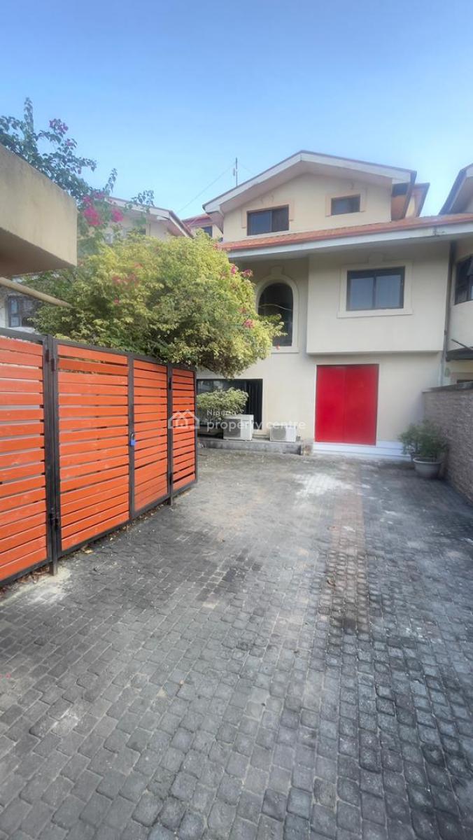 Neat 4 Bedroom Terrace (semi-detached) + 1 Bq, Osborne, Ikoyi, Lagos, Terraced Duplex for Sale