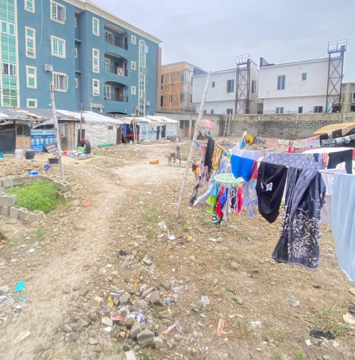 Mixed Used 670sqm Land Suitable for Commercial Purpose, Off Alpha Beach Road, Igbo Efon, Lekki, Lagos, Mixed-use Land for Sale