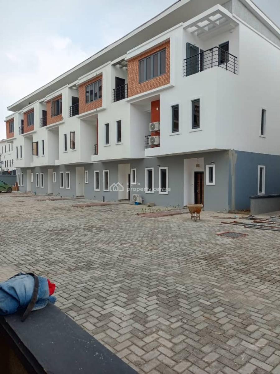Luxury Brand New 4 Bedrooms Terrace Duplex with Bq, Off Freedom Way, Lekki, Lagos, Terraced Duplex for Sale