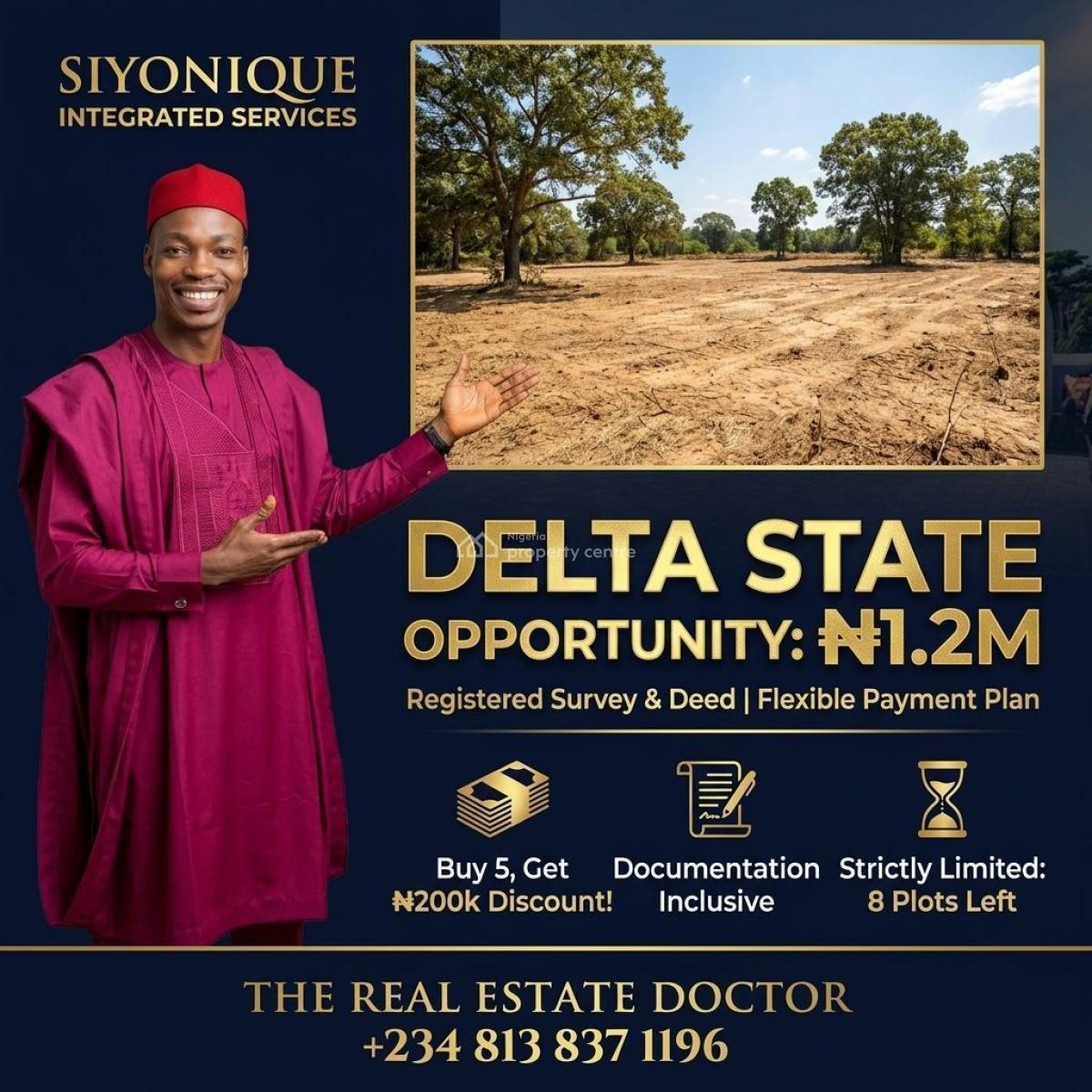 a Bankable Land Asset Built for Serious Investorswhere Smart Investors, Asaba, Delta, Residential Land for Sale