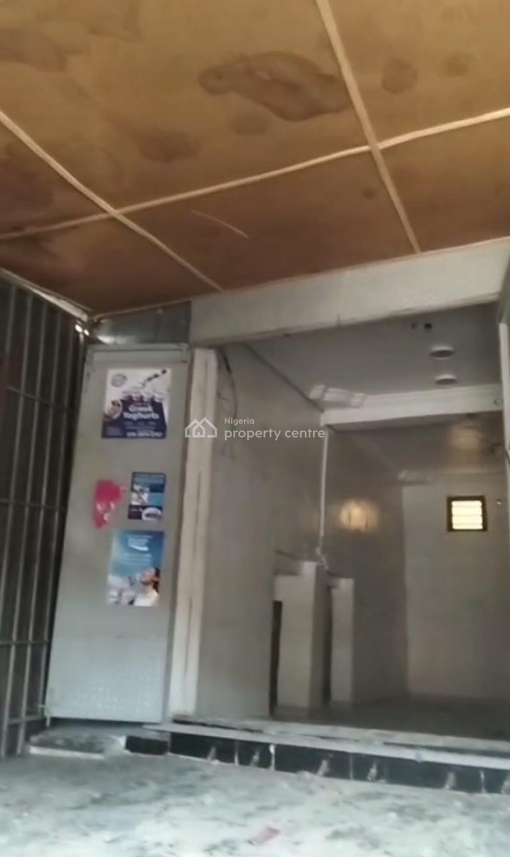 Spacious Shop with a Large Extension Facing Major Road, Mabo Road, Via Ishaga Road, Surulere, Lagos, Shop for Rent