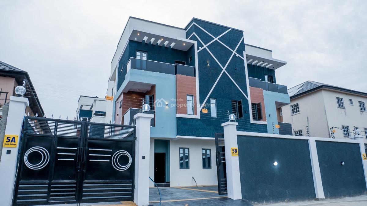 4 Bedroom Semi Detached Duplex, Harmony Estate, Gbagada, Lagos, Semi-detached Duplex for Sale