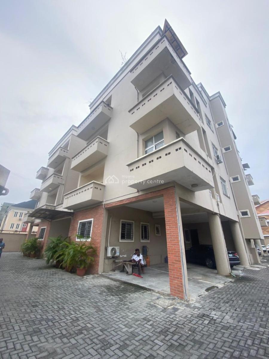Unfurnished Standard 2-bedroom Apartment on The 3rd Floor, Oniru, Victoria Island (vi), Lagos, Flat / Apartment for Rent