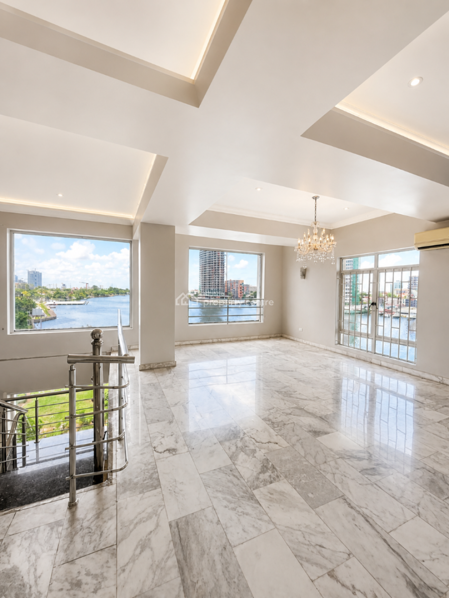 Luxury 4 Bedroom Maisonette Waterfront Penthouse, Ikoyi, Lagos, Flat / Apartment for Rent