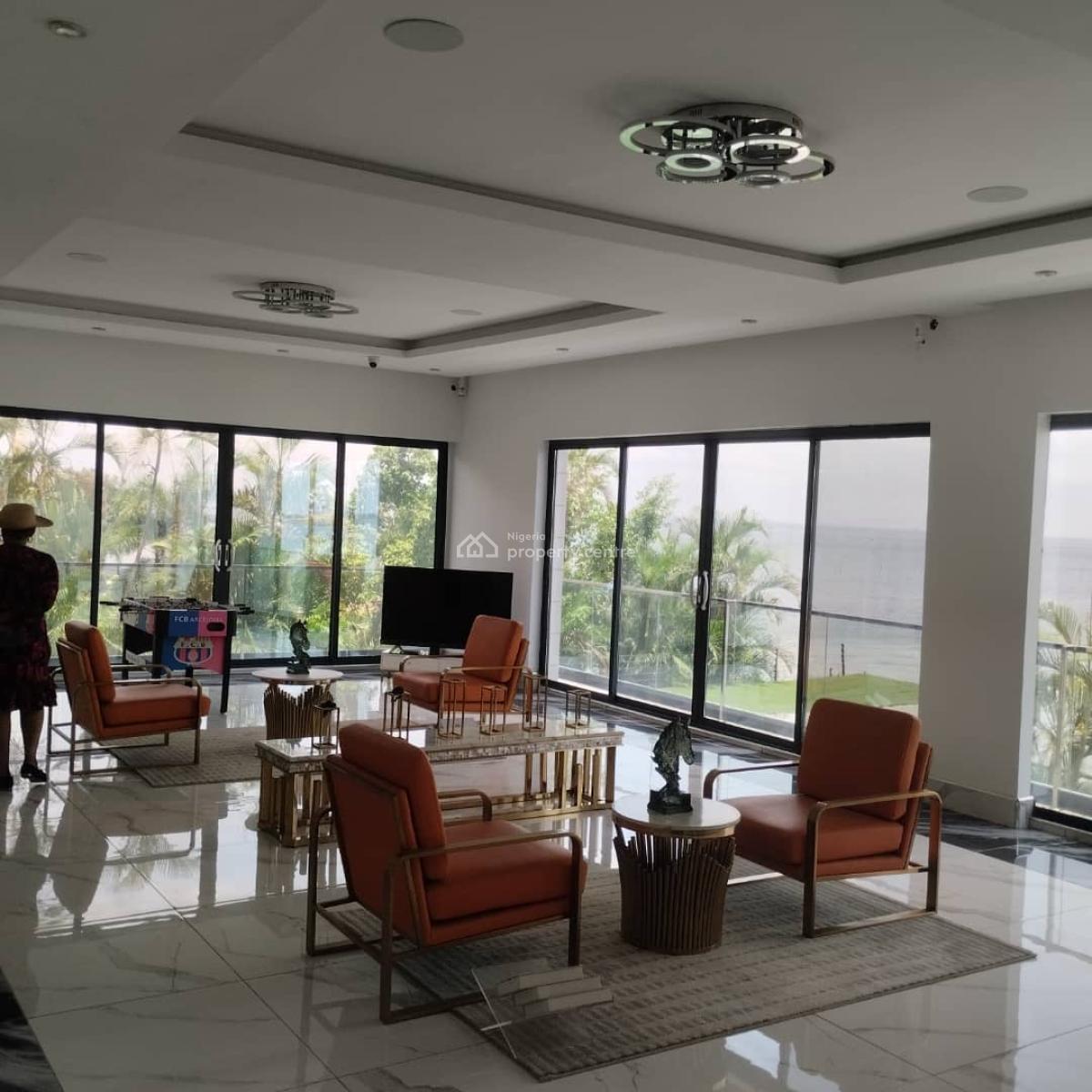Waterfront 5bedroom Detached Mansion,pool,gym,lift,spa, Banana Island, Ikoyi, Lagos, Detached Duplex for Sale