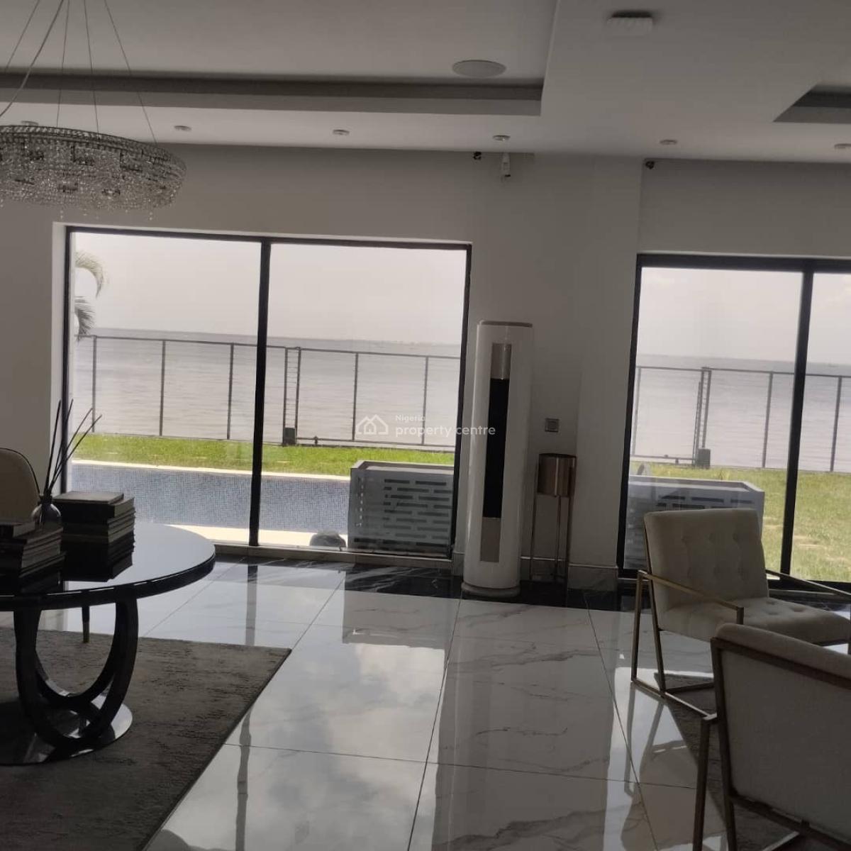 Waterfront 5bedroom Detached Mansion,pool,gym,lift,spa, Banana Island, Ikoyi, Lagos, Detached Duplex for Sale