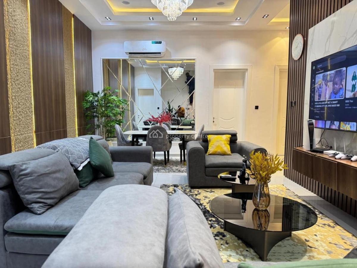 Waterfront 2bedrooms Penthouse with Swimming Pool, Lekki Phase 1, Lekki, Lagos, Flat / Apartment for Rent