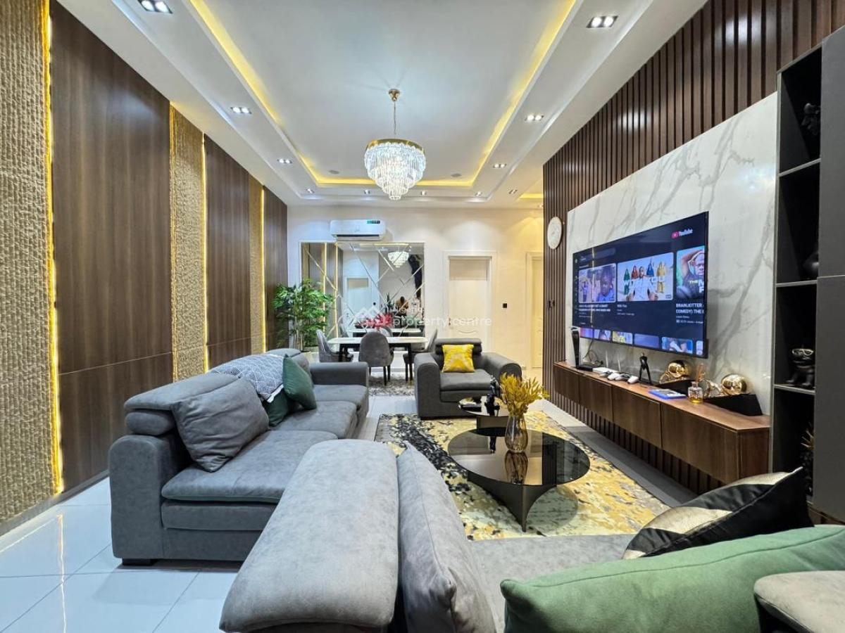 Waterfront 2bedrooms Penthouse with Swimming Pool, Lekki Phase 1, Lekki, Lagos, Flat / Apartment for Rent